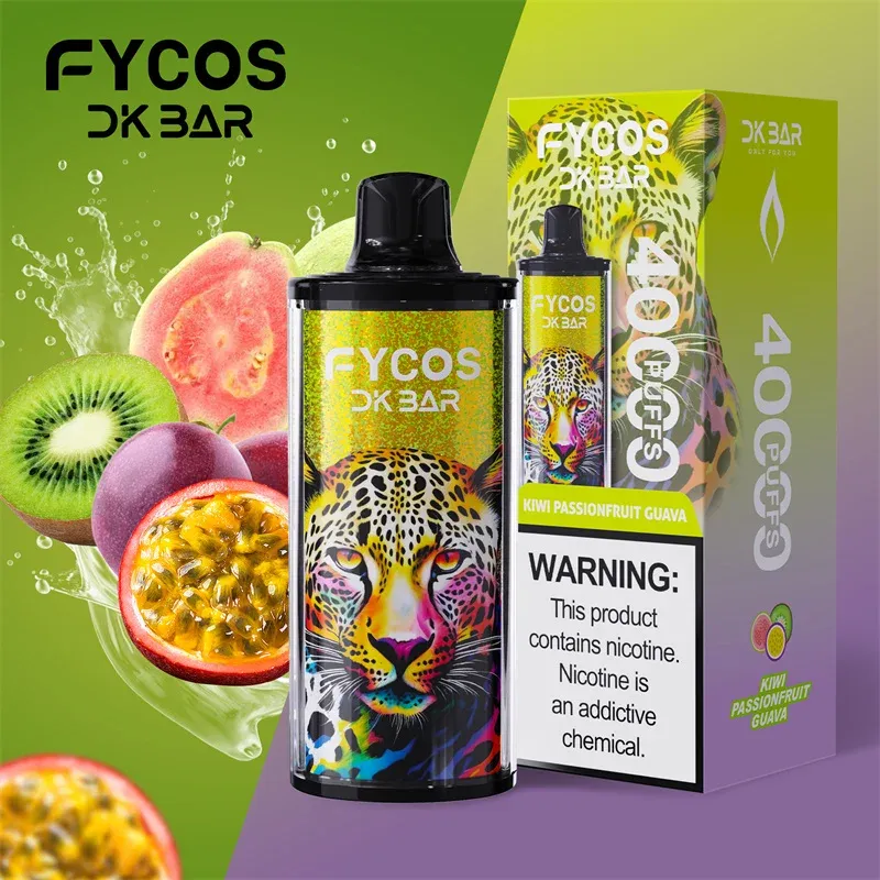 FYCOS 40k Puffs 40000 40ml disposable vape packaging 0% to 5% nic