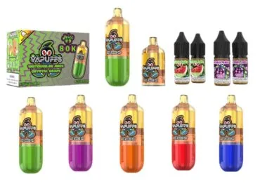 Savage Vapuffs V9 80k 80000 Puffs Vape - Refillable Replaceable Pods Disposable Electronic CigaretteE-Cig