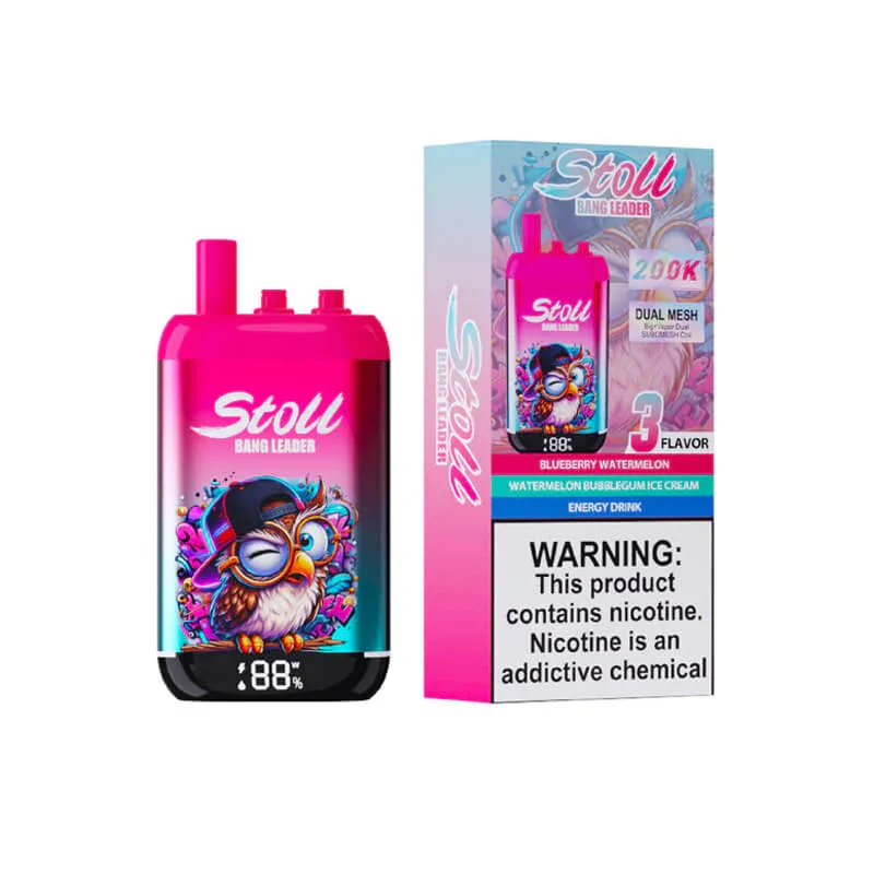 Vivivapes Illustration of the triple flavors e-liquid separation in the Bang Leader Stoll 200k.