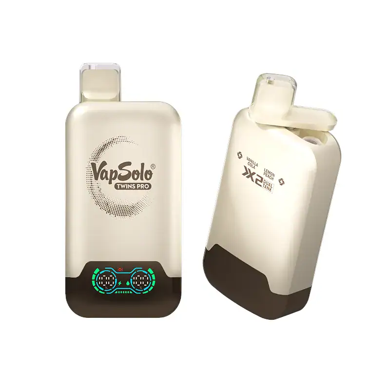 Vapsolo Twins Pro 50000 Puffs 50000 puffs rechargeable vape Type-C 