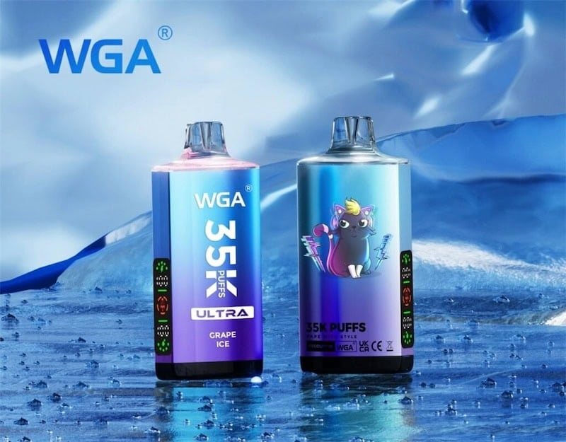 WGA 35k ultra Puffs 35000 Disposable Vape with 19 Flavors