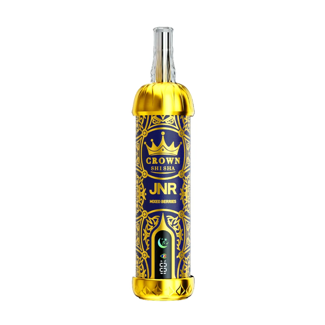 imgi 2 crown shisha jnr crown shisha 100k dtl disposable vape 1webp 1 Vivivapes JNR Crown Shisha 100K Kit rechargeable disposable vape main product display
