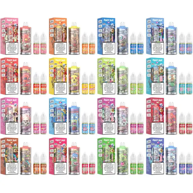 Razz Bar 30K Plus Disposable Vape - 30,000 Puffs, 20mg Nicotine (2%) | TPD Compliant & USB-C Rechargeable
