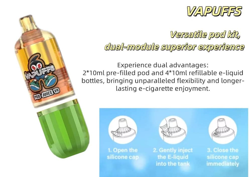 Savage Vapuffs 80k 80000 Puffs Rechargeable Disposable Vape | Refillable & Replaceable Pods, E-Cigarette with Long-Lasting Battery