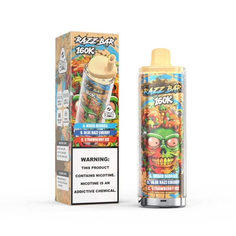 imgi 31 Razz Bar 160000 160K Puffs Disposable Vape Mixed Berries Blue Razz Cherry Strawberry ice 2 800x800 1 Vivivapes Unboxing the original Razz Bar 160K puffs disposable device