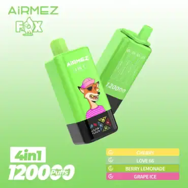 Airmez FOX 4IN1 120k Disposable Vape Device 120000 Puffs