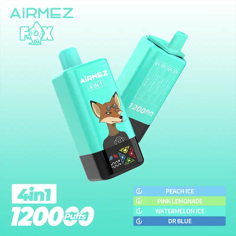 Airmez FOX 4IN1 120k disposable vape device