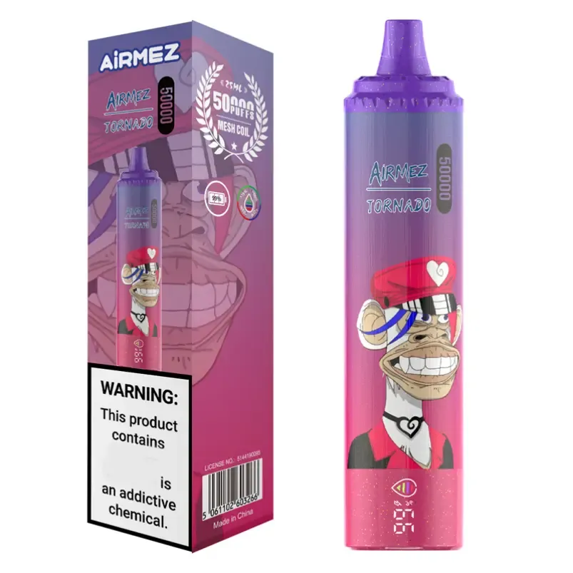 imgi 34 Airmez Tornado 50000 Puffs 3 Vivivapes Airmez 50000 Puffs Watermelon Ice Mesh Coil Vape