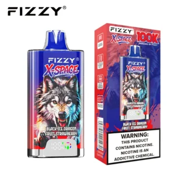 Type-C fast charging port located at the bottom of Fizzy 100K puffs vape