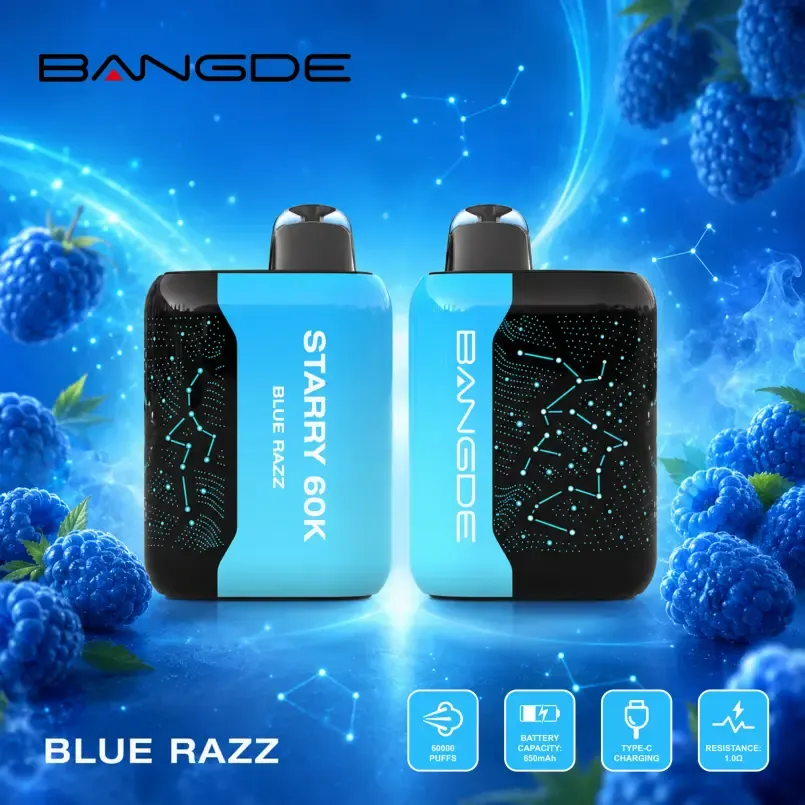 imgi 35 Bang DE Starry 60000 Puffs 7 Vivivapes Close up of 650mAh internal battery structure on Bang DE Starry 60K