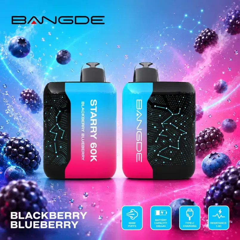 imgi 36 Bang DE Starry 60000 Puffs 6 Vivivapes USB Type-C fast charging port at the bottom of Bang DE Starry 60K vape