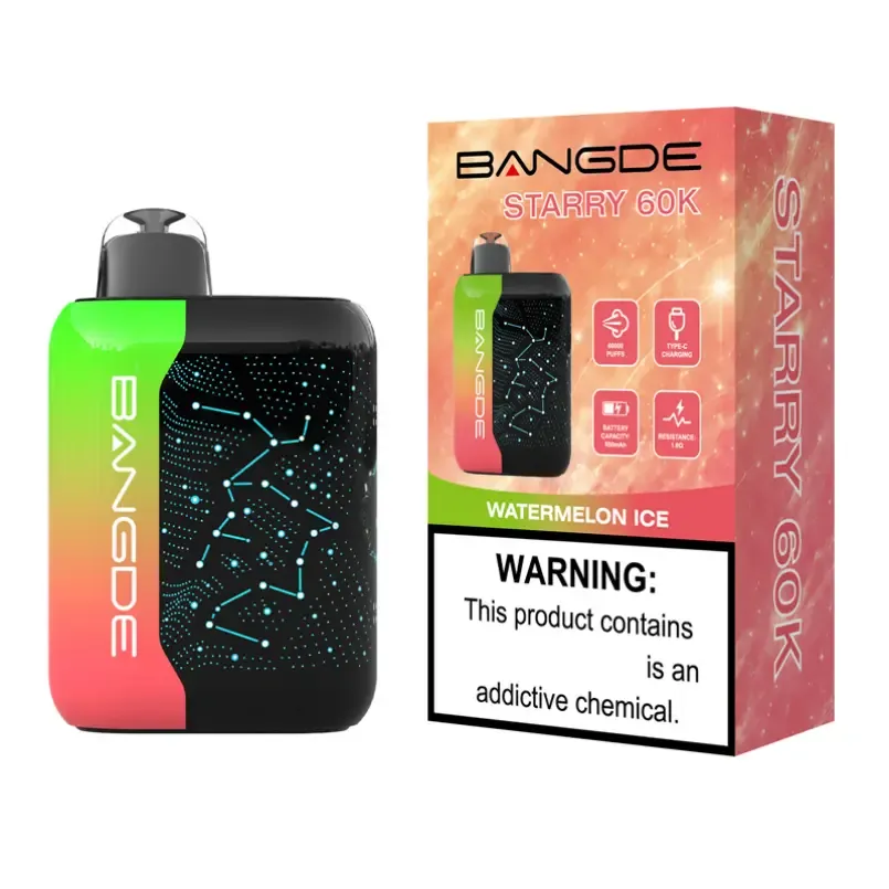 imgi 37 Bang DE Starry 60000 Puffs 9 Vivivapes dvanced 1.0 ohm coil technology inside Bang DE Starry 60K for smooth vapor
