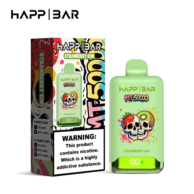 Happ Bar MT50000 50k Puff Disposable Vape Wholesale 2% 5% Nicotine 650mAh Rechargeable