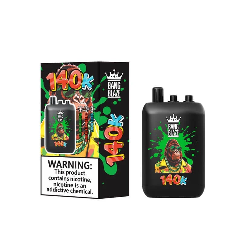 Bang Blaze 140K Puffs Disposable Vape | 19ml x 3 Prefilled Pods | 0%-5% Nicotine 12 flavors