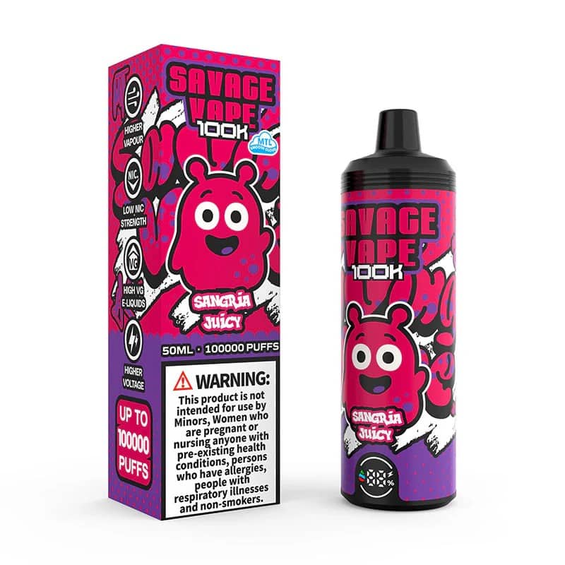 Savage Vape 100000 Puffs Disposable Kit 30mg MTL
