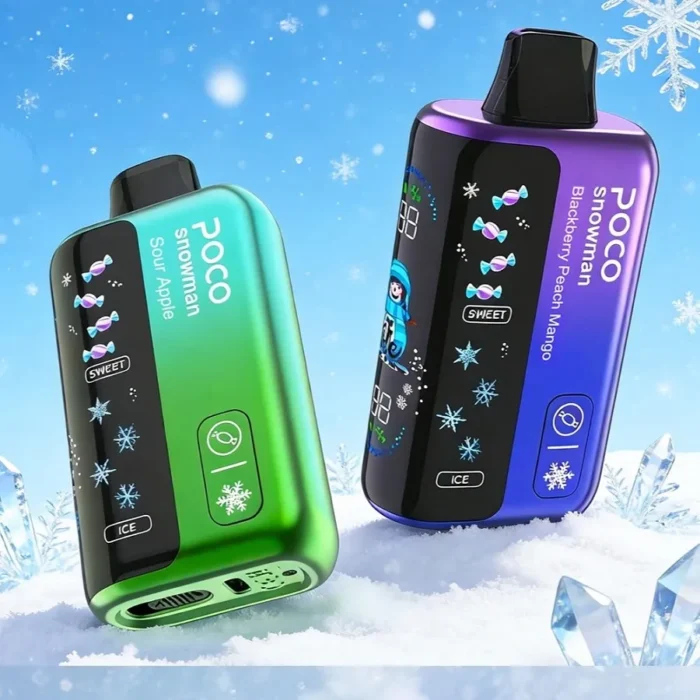 POCO Snowman 70K Disposable Vape 70000 Puffs Rechargeable Vape