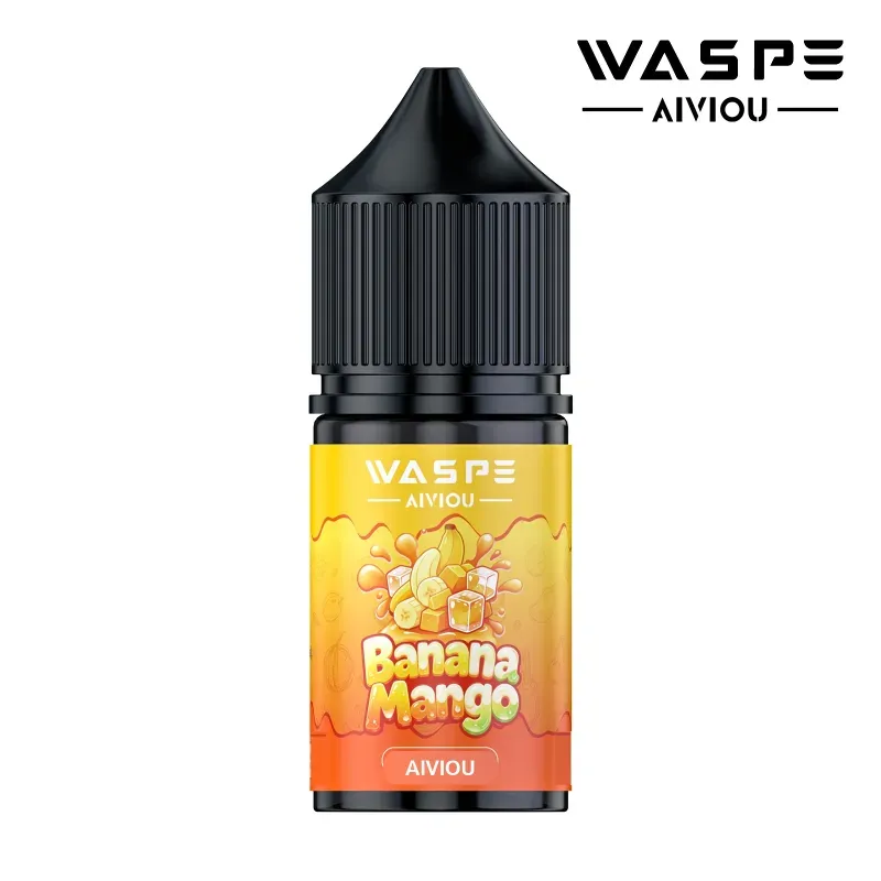 imgi 406 waspe aiviou 05 banana mango product image Vivivapes WASPE 30ml nic salt e liquid bottle in mint ice edition flavor