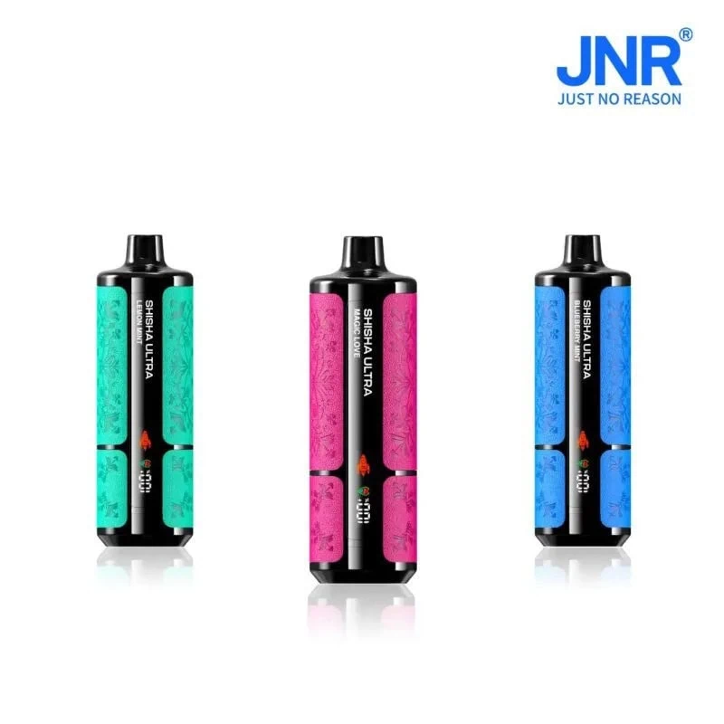 JNR Shisha Ultra 45000 45k Puffs Disposable Vape - 40ml 2% Nicotine, Rechargeable 1100mAh USB-C with Smart LED Screen & Adjustable Airflow
