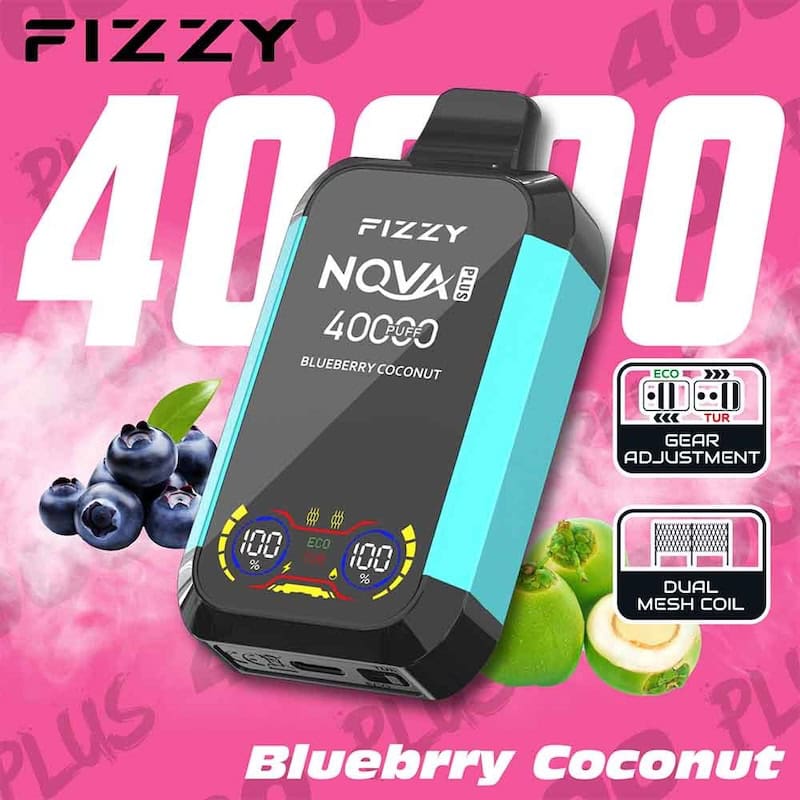 Fizzy Nova 40000 Puffs Plus Vape mesh coil vape