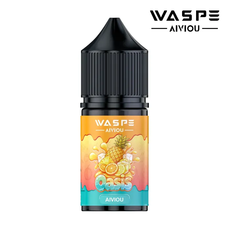 imgi 432 waspe aiviou 07 oasis product image Vivivapes WASPE 30ml nic salt e liquid bottle in blueberry ice flavor edition