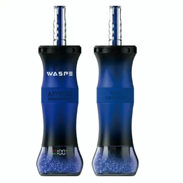 WASPE Shisha Hookah 300K vape in Blue Fantasy flavor edition