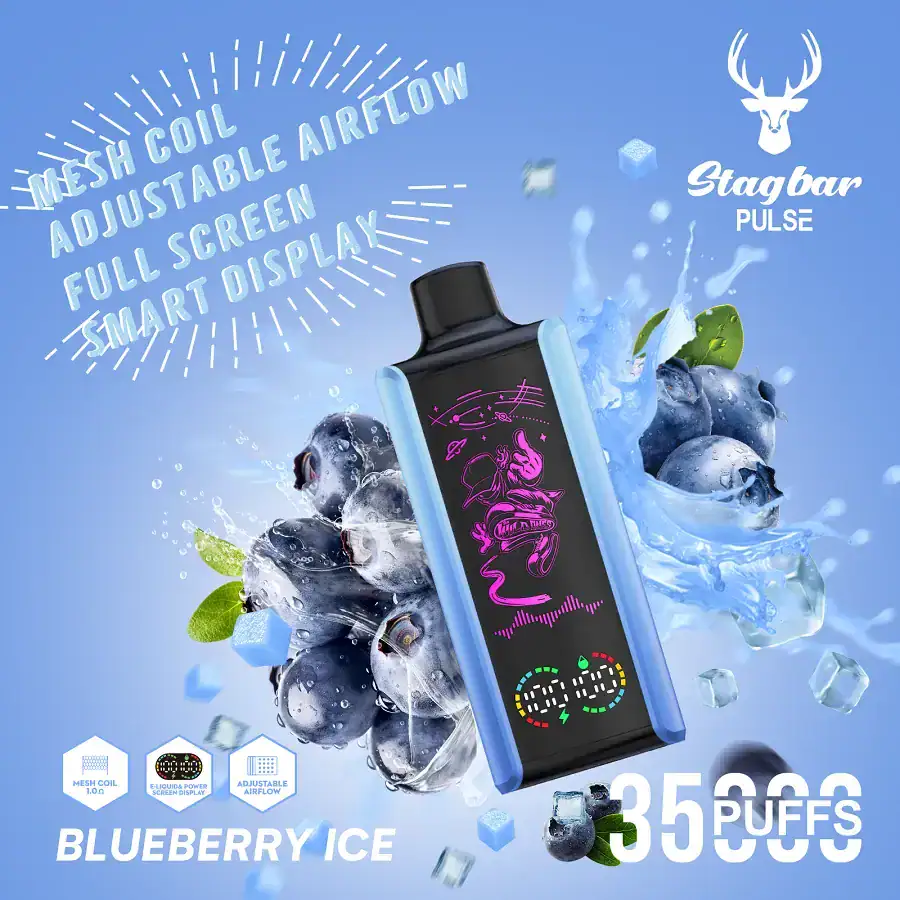 Stag bar Pulse 35000 mesh coil vape 