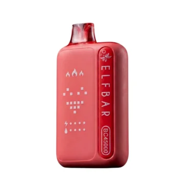 Official packaging and security verification code of the authentic Elf Bar BC45000.