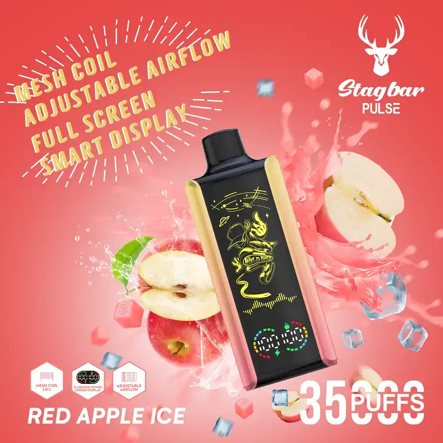 Stag bar Pulse 35000 long lasting disposable vape 