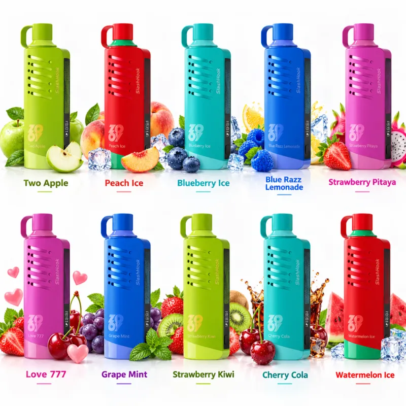 ZOOY Slash Hook 80k 0% 2% 3% 5% Salt Nicotine Strength Options