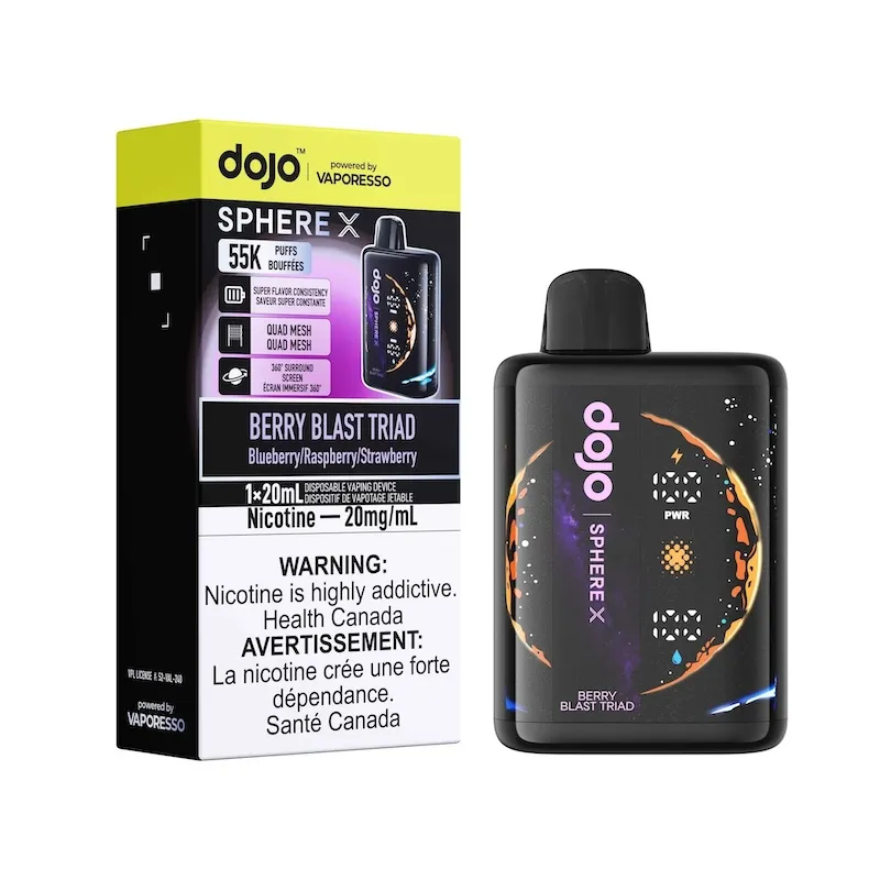 imgi 5 Berry Blast Triad DOJO SPHERE X Vivivapes Authentic DOJO Sphere X vape kits available for purchase online at cheap prices