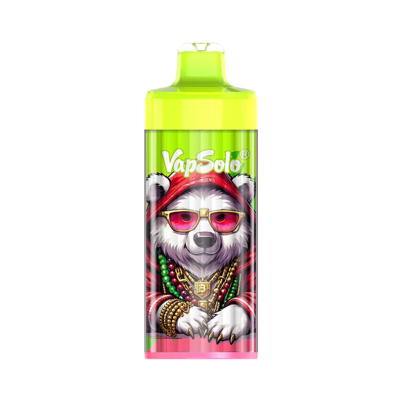 Watermelon Ice flavor device of Vapsolo King Pro 65k disposable vape.