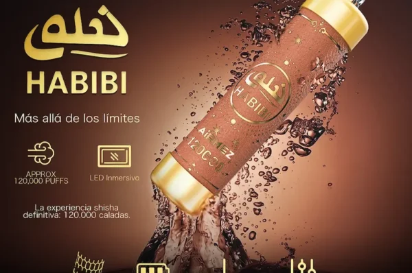 Airmez HABIBI 120K Puffs 3mg 5mg Low Nicotine Vape