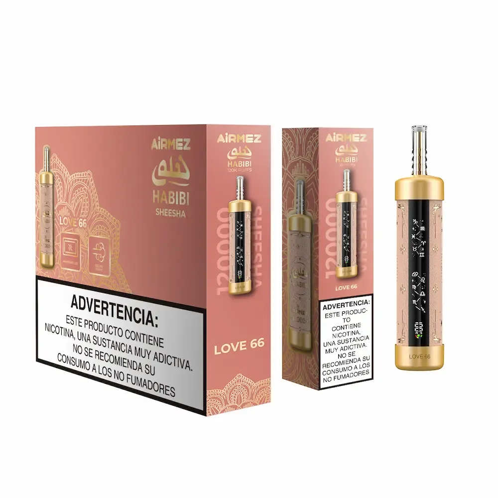 imgi 68 airmez habibi 120k love 66 shisha disposable vape Vivivapes Airmez HABIBI 120K Love 66 Shisha Flavor Disposable Vape