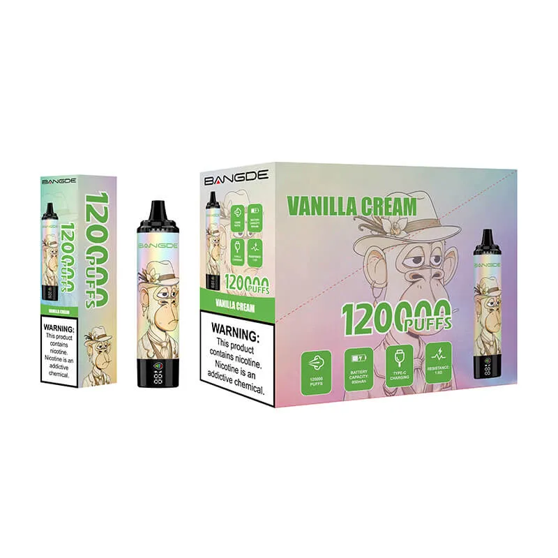 imgi 6 BANGDE 120K Vanilla Cream Vivivapes Best 120000 puffs disposable vape