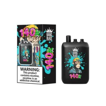 Bang Blaze 140k Puffs 140000 Disposable Vape - 550mAh Mesh Coil Rechargeable 3 Flavors