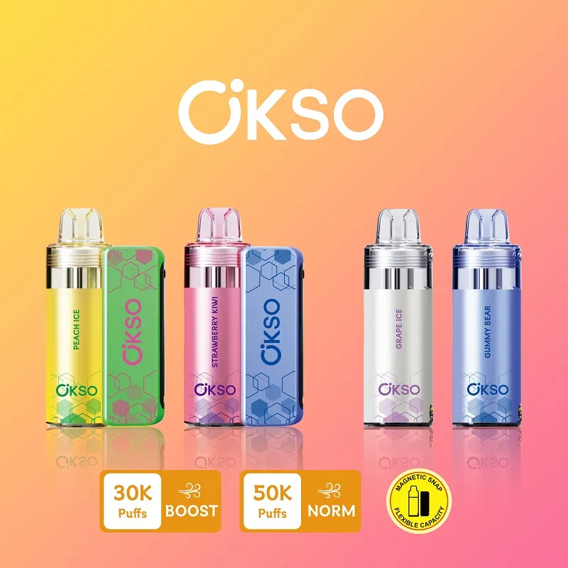 OKSO Switch POD replacement cartridge compatible with Foger Switch Pro Kit 30 Puff