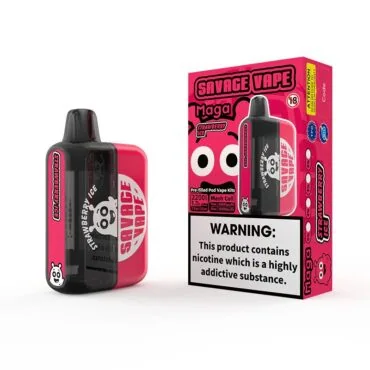 SAVAGE MAGA 50000 Puffs 50k | 15W Prefilled Replaceable Pod | Disposable Vape shop