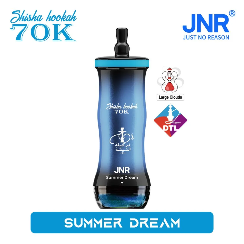 20 authentic shisha hookah flavor lineup for JNR Shisha 70K vape