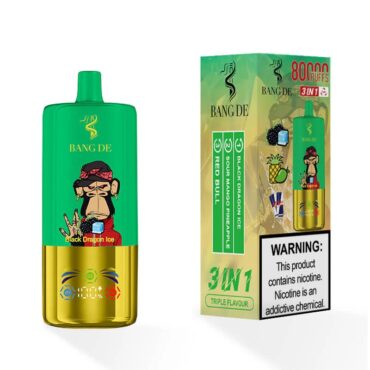 big bang vape Puff 80k Bang de 80000 Puffs 3 in 1 flavors disposable vape