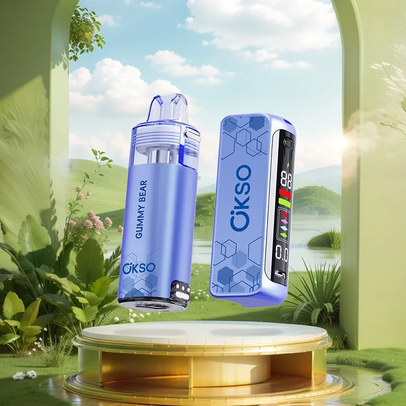 Various flavors of OKSO Switch Kit prefilled replacement pods line up
