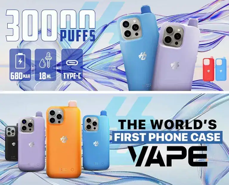 Humo Case Vape 30K Humo Case for iPhone 15 Pro vape 