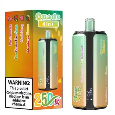 Newest BANG KING 250K Rechargeable Disposable Vape 4-in-1 Quads | 250000 Puffs | 60ml E-Liquid | Mesh Coil Wholesale