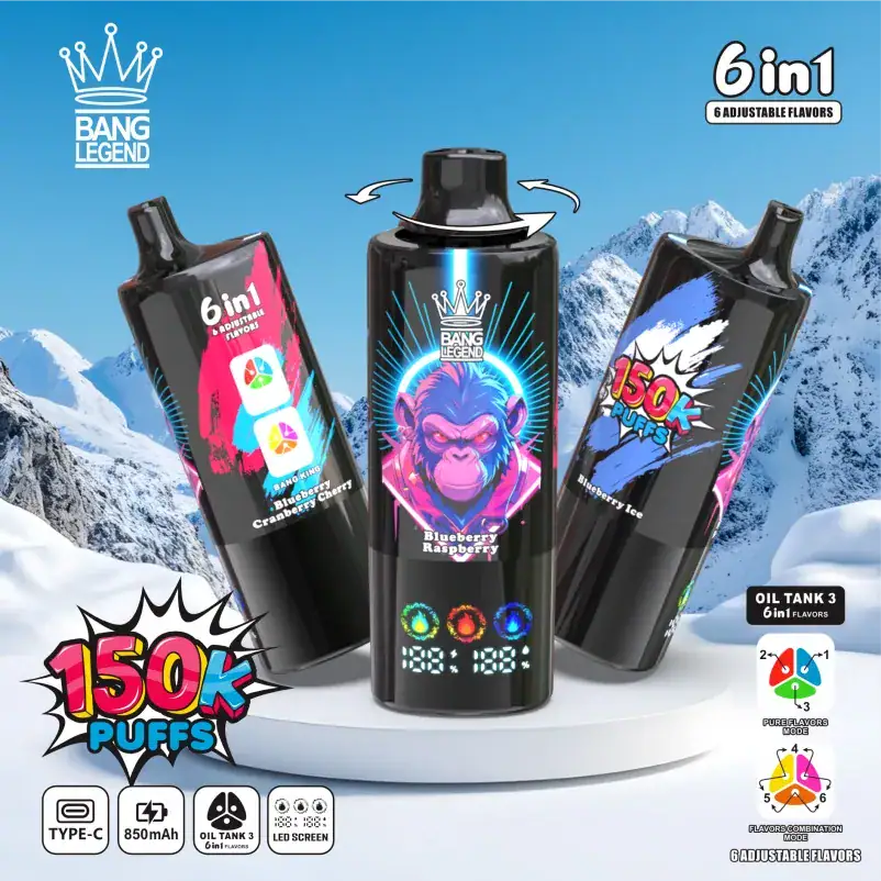 Bang Legend 150K Puffs 6-in-1 Bang Legend 150K wholesale