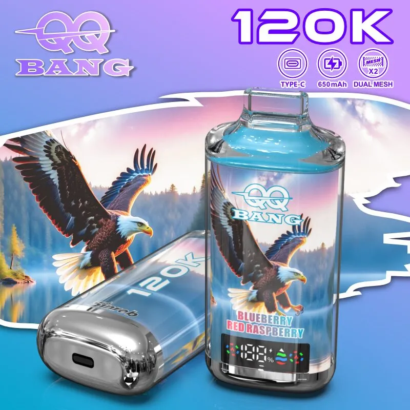 QQ Bang 120K LED display type c charging vape
