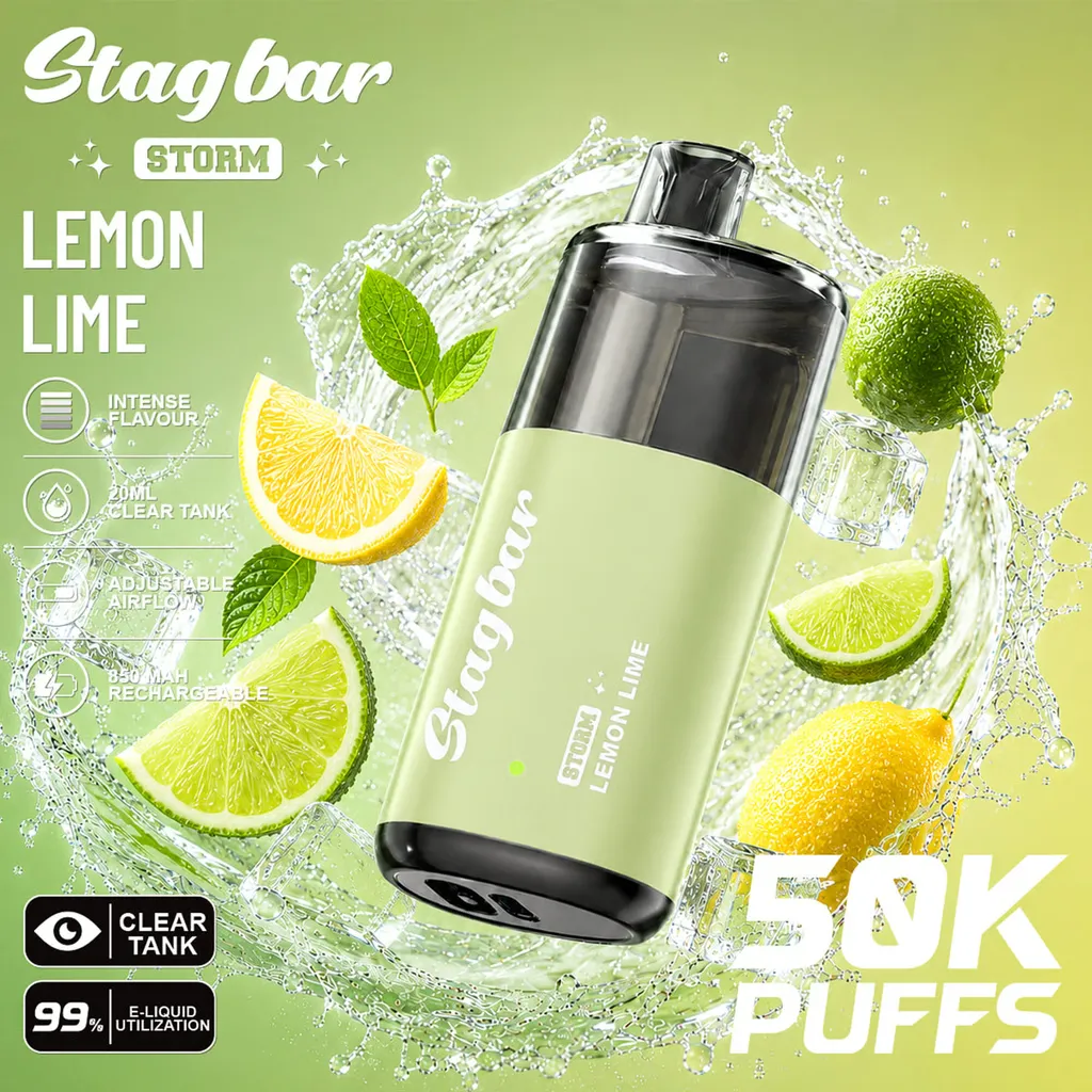 imgi 94 Lemon Lime Vivivapes STAG BAR disposable vape box