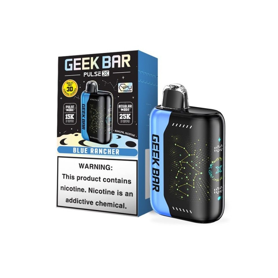 Geek Bar Pulse X 25K Puffs Disposable Vape Device | 18mL E-Liquid 5% Nicotine Dual Vaping Modes