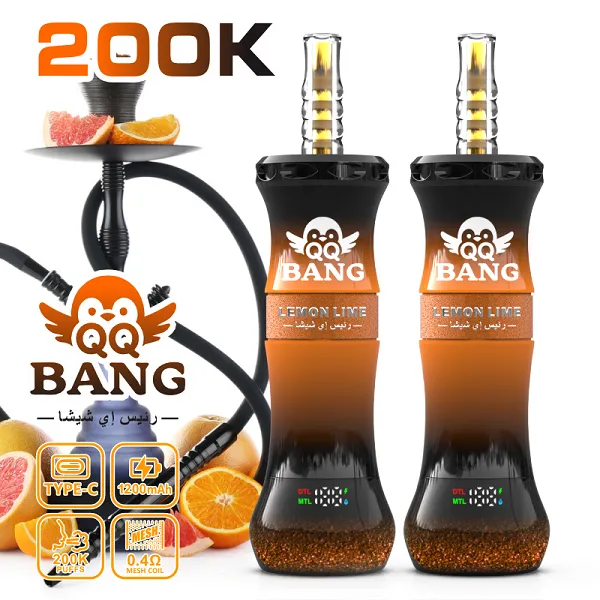 imgi 9 QQ BANG 200K puff Vivivapes ype-C fast charging port on the bottom of QQ Bang Shisha 200k Puffs