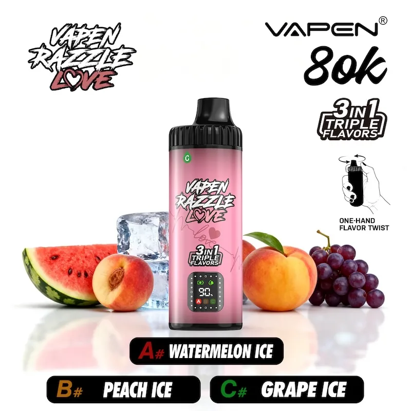 vapen vape 8k 2 Vivivapes VAPEN RAZZLE 80K compared to traditional high puff disposable vapes