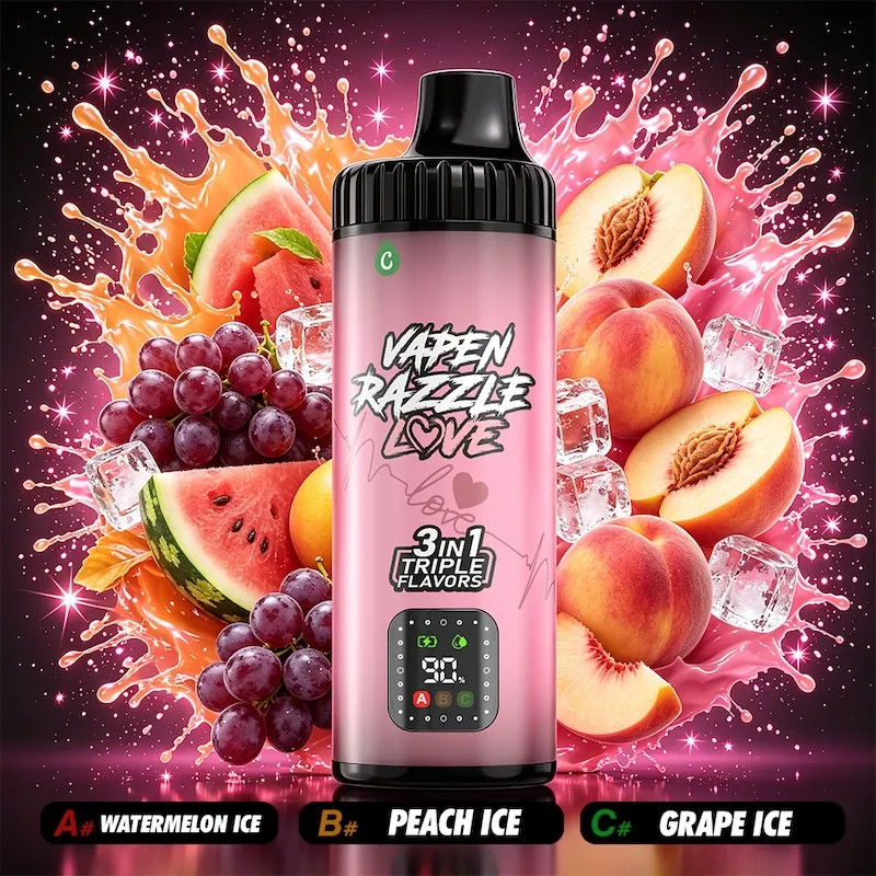 vapen vape 8k 3 Vivivapes VAPEN RAZZLE 80K held in hand showing compact and ergonomic body design