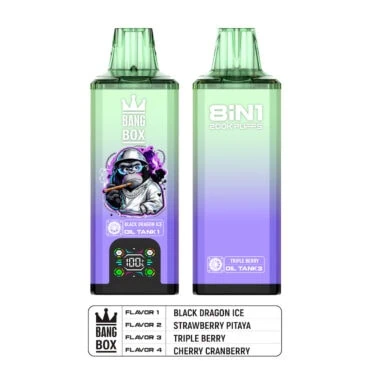 BANG BOX 200K Disposable Vape wholesale | 200000 Puffs | 40mL Prefilled (2%/5% Nicotine) 8 flavors